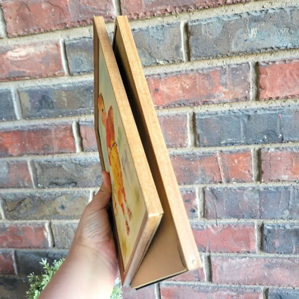 Pair of 1950's Metalcraft Framed 3D Baseball & Football Prints ⚾ 🏈 - Picture 13 of 14